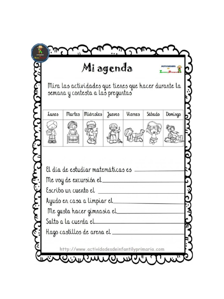 Dia de La Semana | PDF
