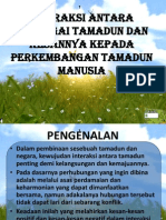 Interaksi Antara Tamadun