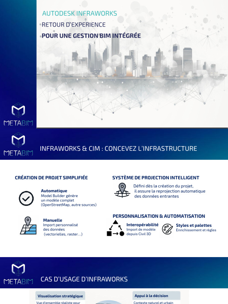 Infra Works | PDF | Building information modeling | Informatique