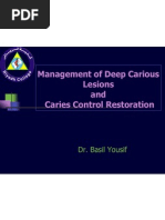 Lec5#Management of Deep Carious Lesions