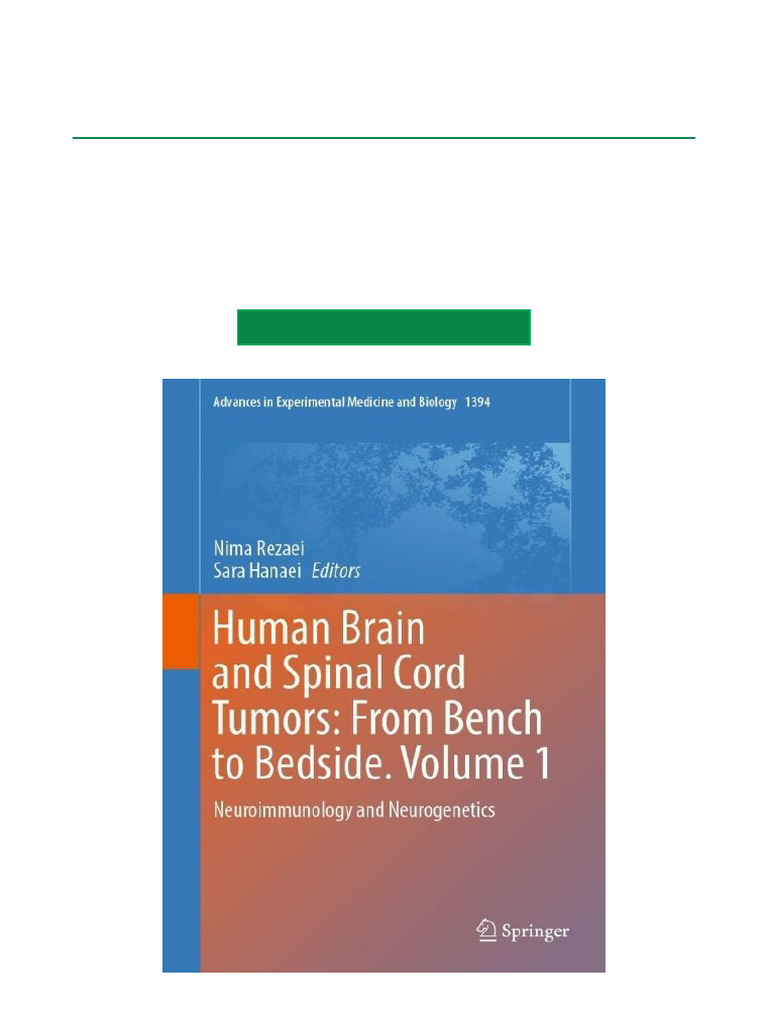 Brain and Spinal Cord Tumors Guide | PDF | Brain Tumor | Metastasis