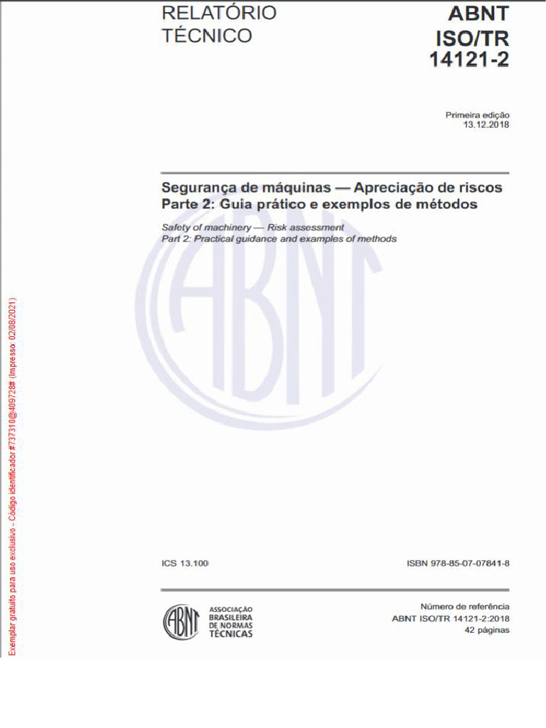 Abnt Iso-Tr 14121-2 - 2018 | PDF