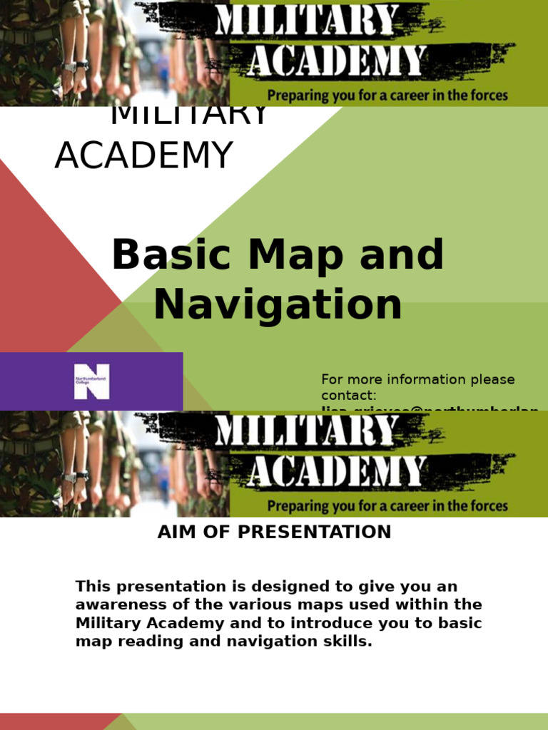 Military Map Reading Basics | PDF