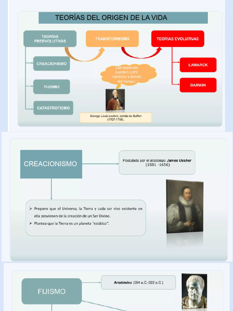 Teorías del Origen de la Vida | PDF