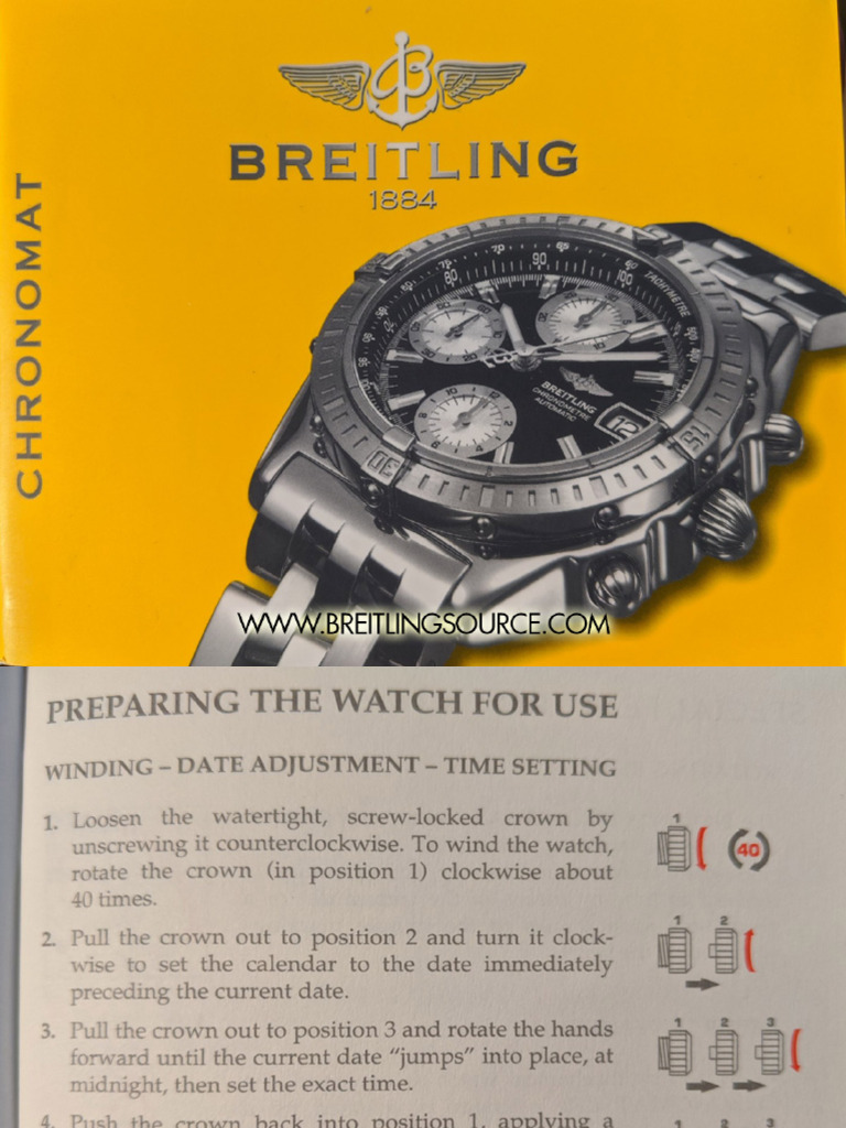 Chronomat Late Manual | PDF