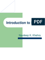 Introduction To Plants: Navdeep K. Khehra