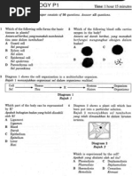 SPM 4551 2007 Biology k1 Berjawapan