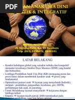 Download PAUD Holistik  Integratif by Abdullah Malik SN85915562 doc pdf