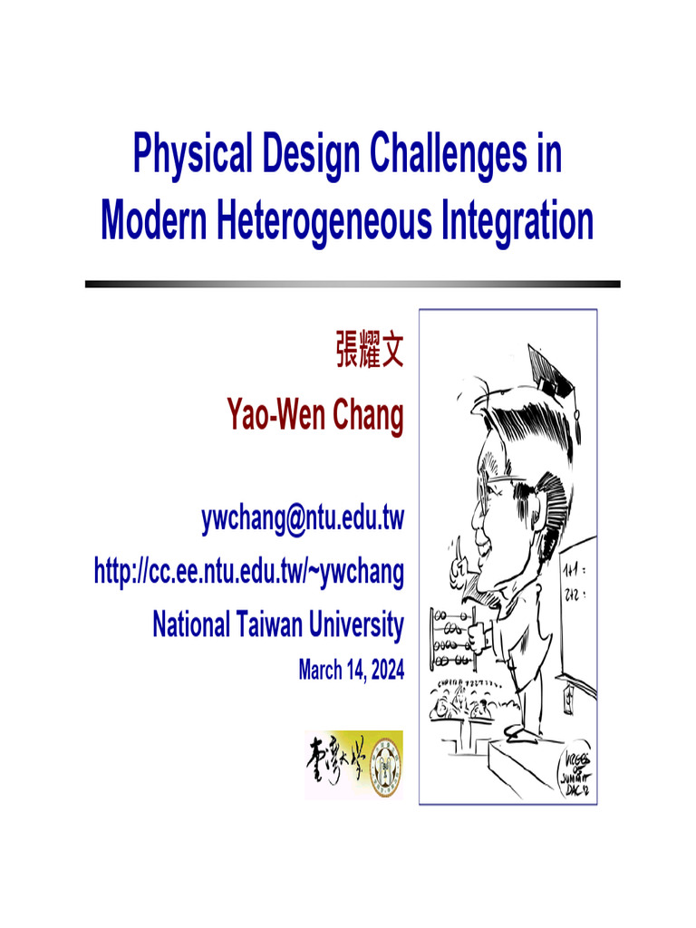 Physical Design Challenges in Heterogeneous Integration 1746454071 ...