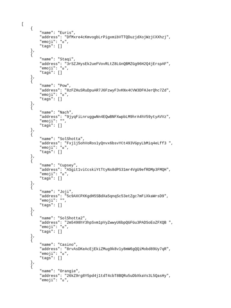 Exported Wallets Tracker | PDF