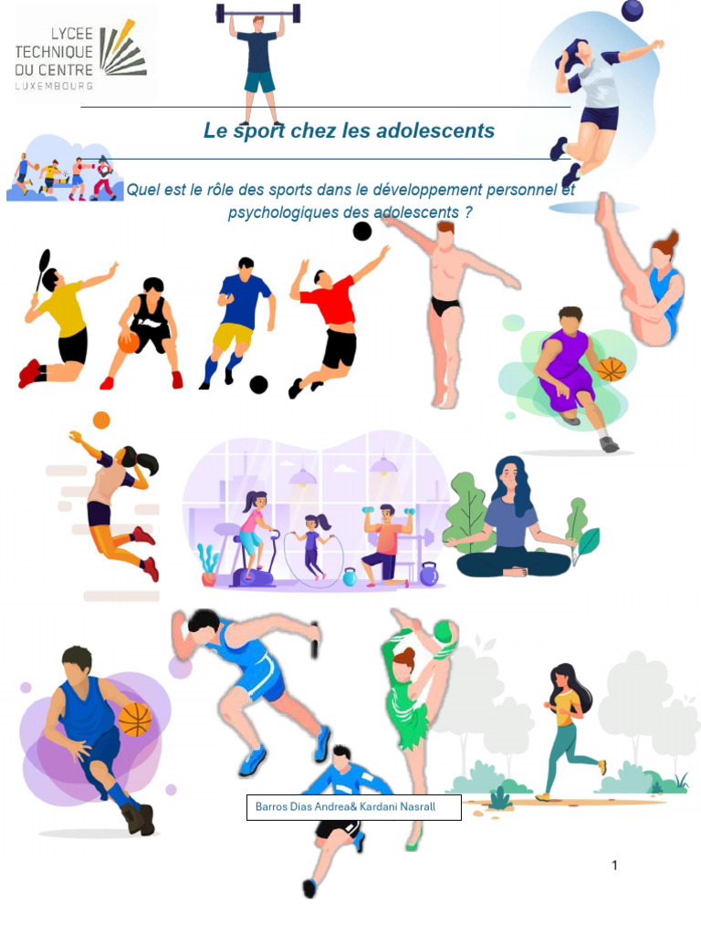 Impact du sport sur les adolescents | PDF | Des sports | Adolescence