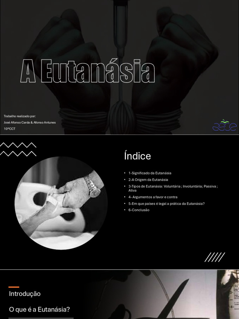 Eutanásia: Tipos, Argumentos e Legalidade | PDF