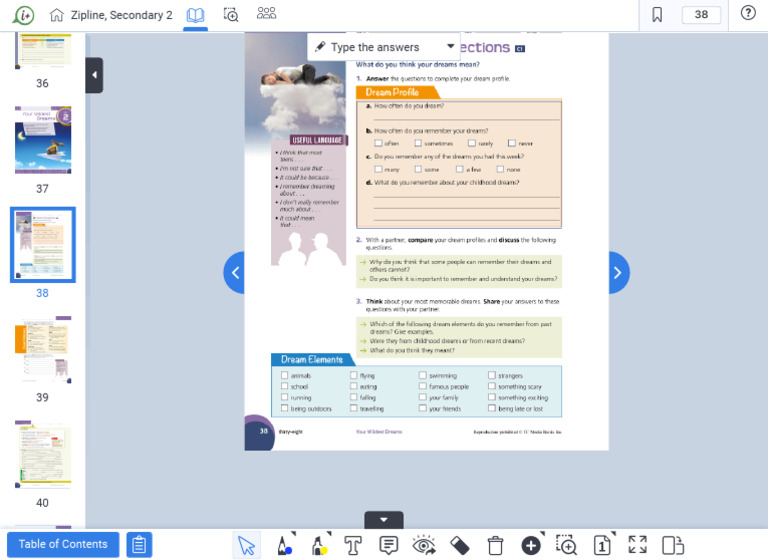 Zipline, Secondary 2 | PDF