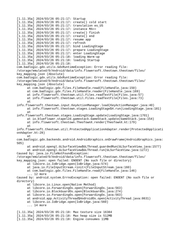 TheoTown App Startup Errors | PDF | Domain Name System | Software