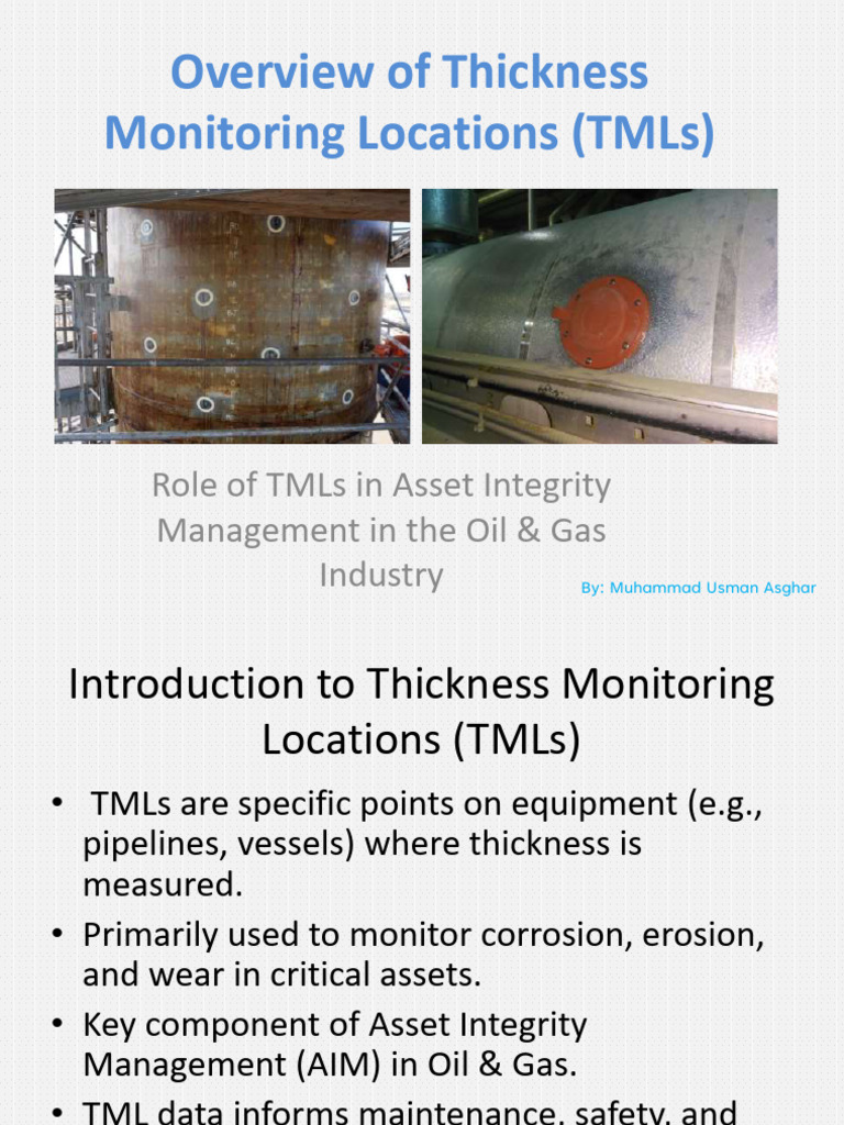 Thickness Monitoring in Oil & Gas | PDF | Corrosion | Mechanical ...