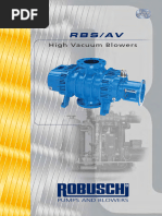 Robuschi Robox Blower Data Sheet | PDF | Valve | Electric Motor