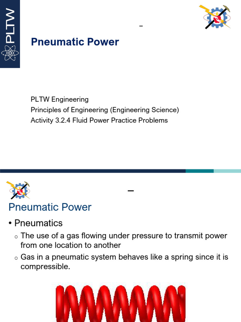 Fluid Power Principles in Engineering | PDF | Pressure | Pressure ...