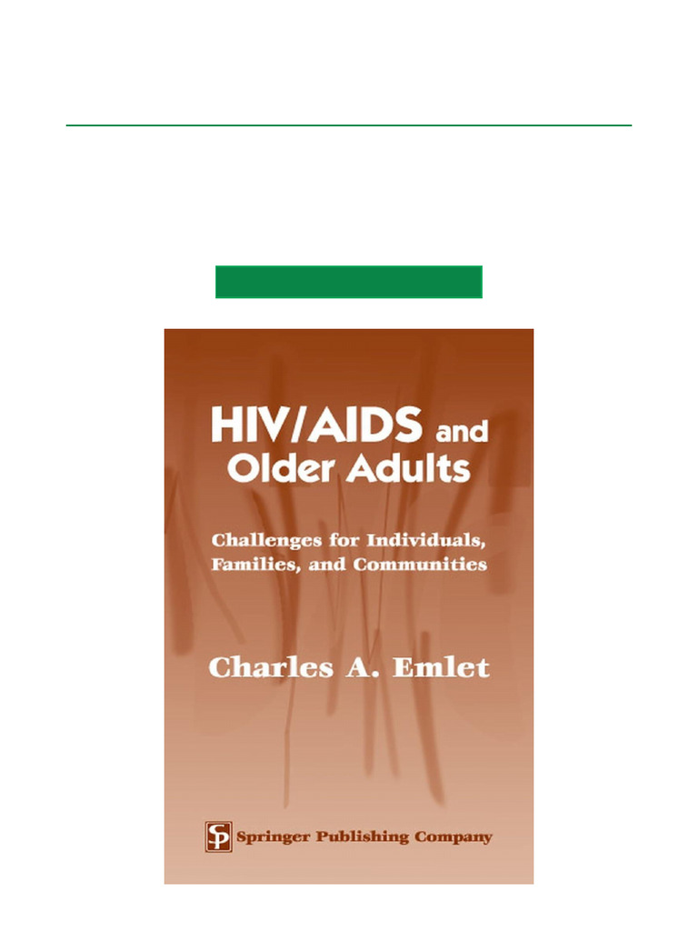 HIV/AIDS Challenges for Older Adults | PDF | Hiv/Aids | Medical Specialties
