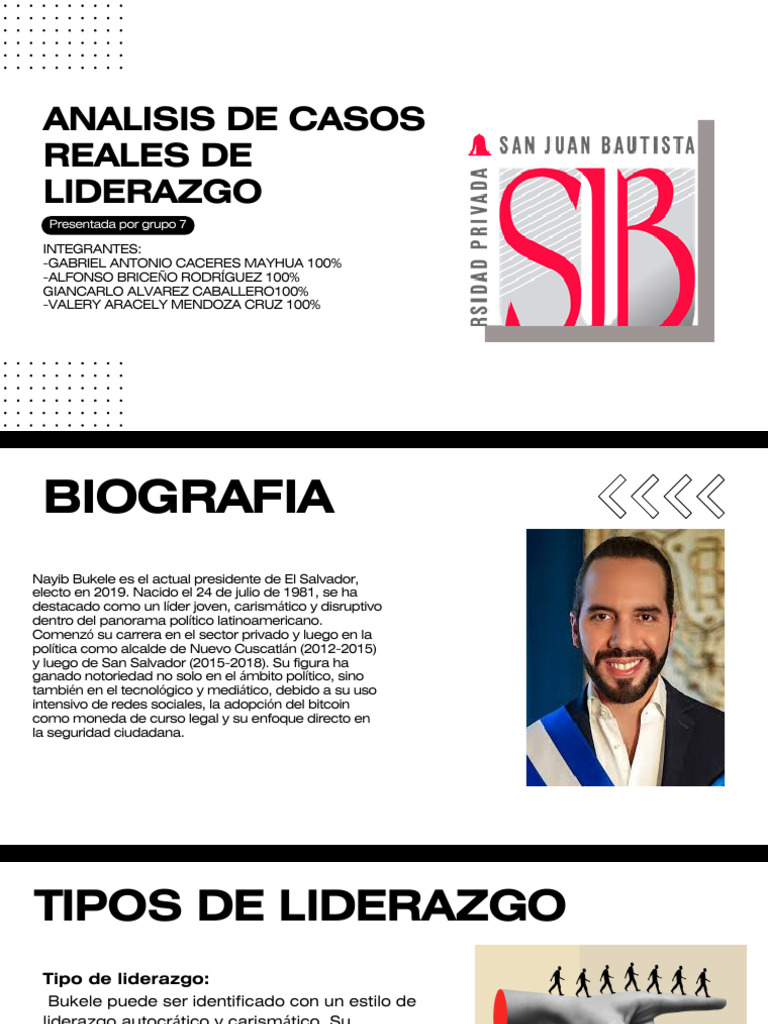 Analisis de Casos Reales de Liderazgo | PDF | Ciencias Políticas