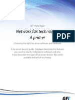 Network Fax Technology