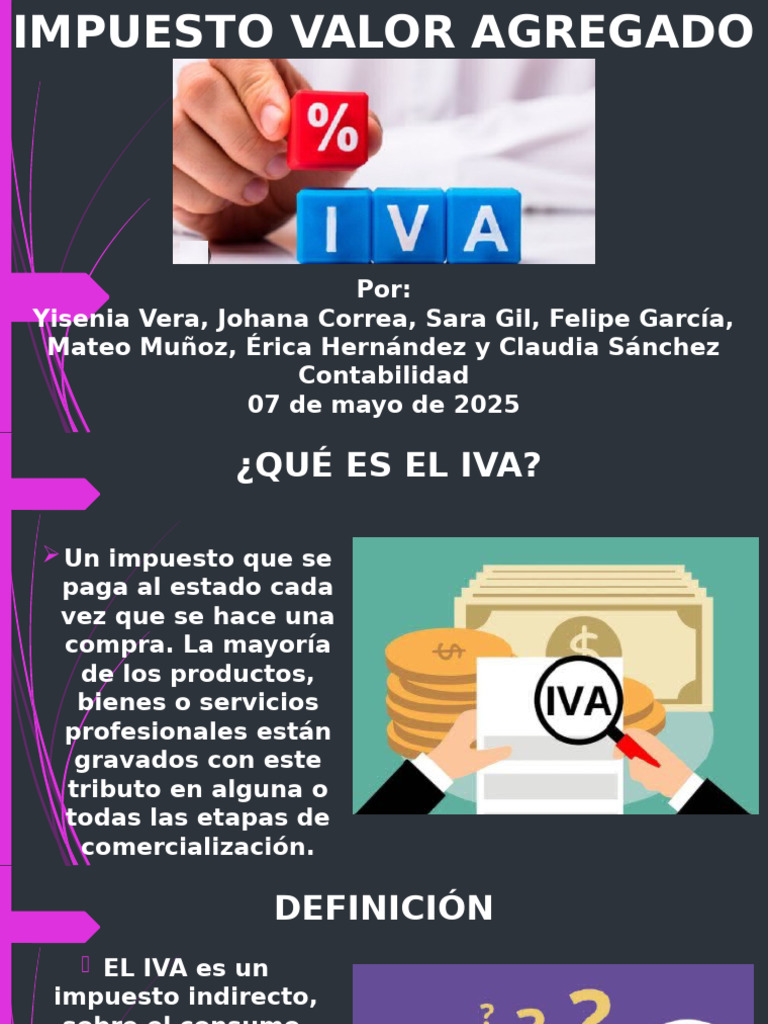 Guía Completa sobre el IVA | PDF | Impuesto al valor agregado | Impuestos