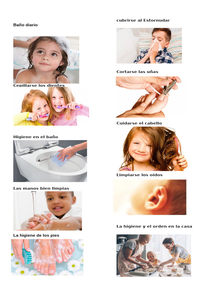 10 Habitos De Higiene Pdf