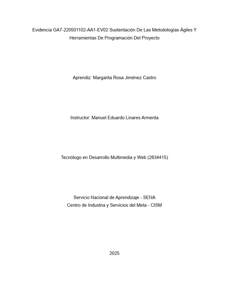 Metodologías Ágiles en Proyecto Web | PDF | Script Java | HTML