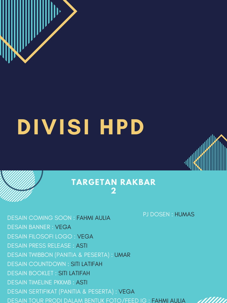 Struktur dan Desain Divisi HPD | PDF