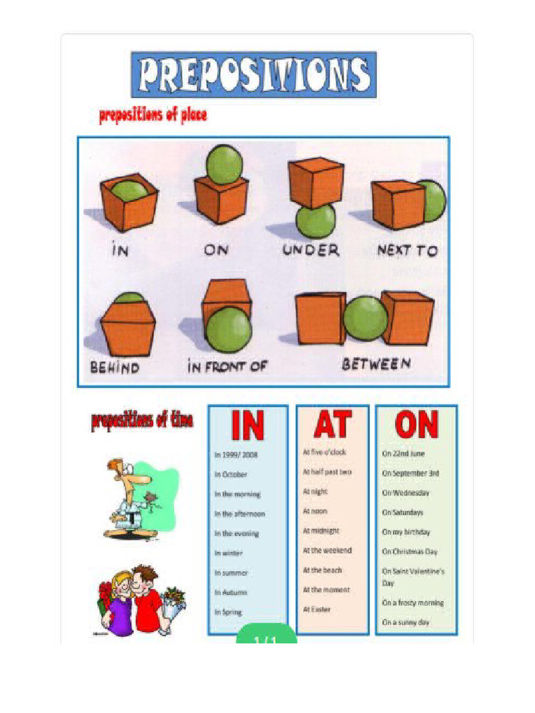 PREPOSITION | PDF