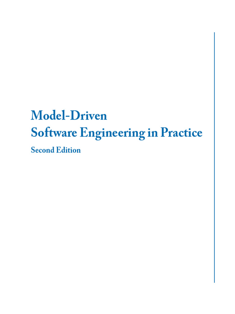 Model-Driven Software Engineering in Practice: Second Edition | PDF ...