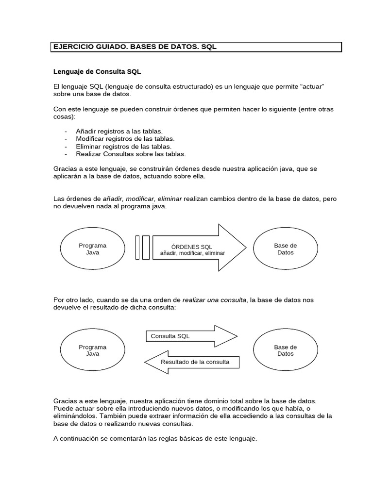 41 Bases de Datos SQL | PDF | SQL | Bases de datos