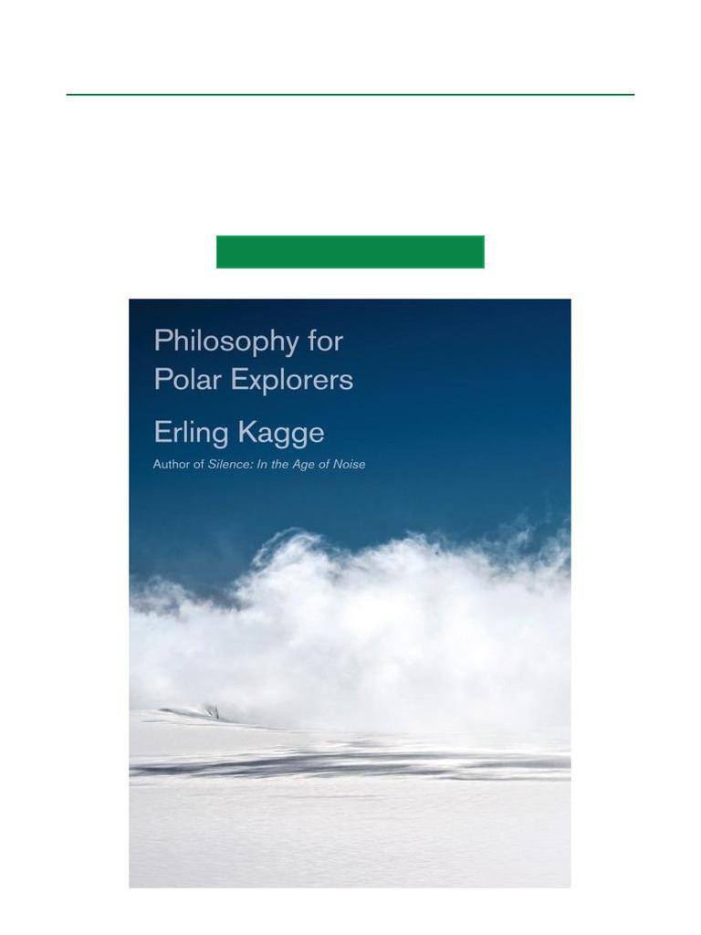 Philosophy for Polar Explorers Guide | PDF | Volcano | Iceland