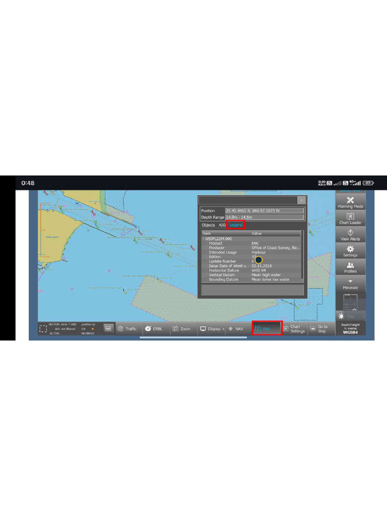Eglobe ECDIS Chart Setting | PDF
