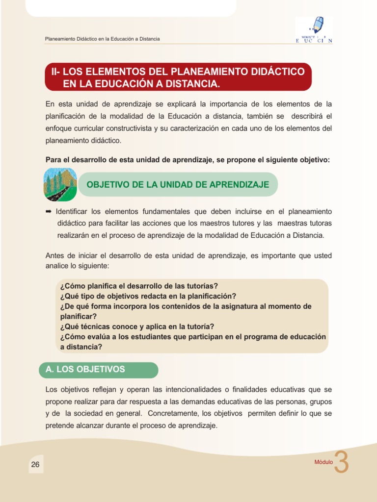Elementos Clave del Planeamiento Didáctico | PDF | Evaluación | Aprendizaje