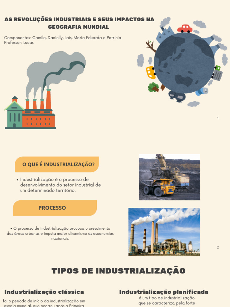 Industrialização Planificada e Seus Efeitos | PDF | Industrialização ...