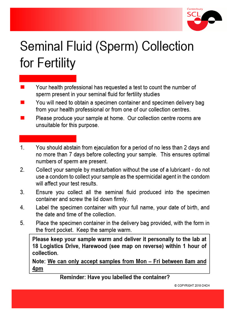 CSCL Fertility Seminal Fluid | PDF