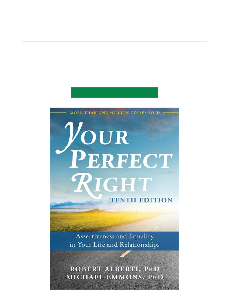 Your Perfect Right: Assertiveness Guide | PDF | Anger | Anxiety
