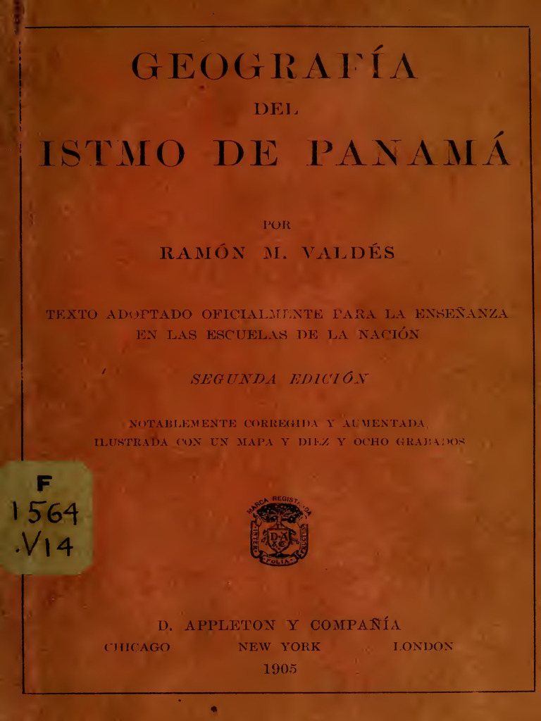 Geografía Del Istmo de Panamá (IA Geografadelist00vald) | PDF