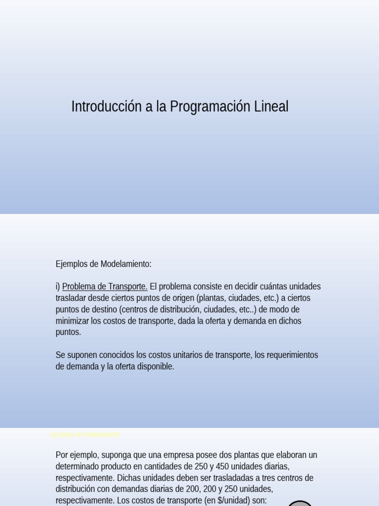 Programación Lineal P1 (1) | PDF | Programación lineal | Dieta