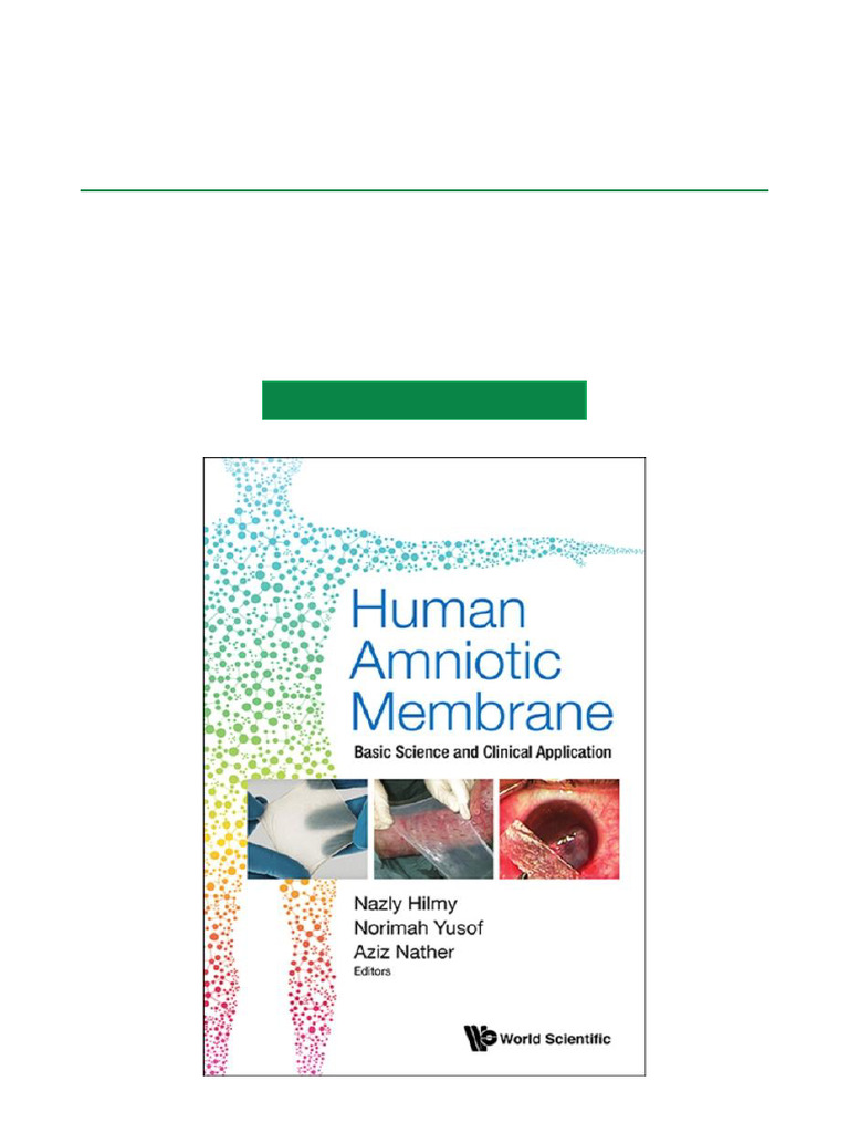 Human Amniotic Membrane Overview | PDF | Organ Transplantation | Tissue ...