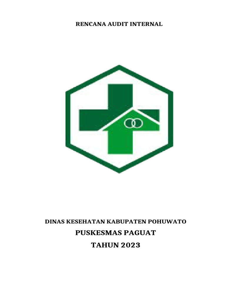 Rencana Audit Internal Puskesmas 2023 | PDF