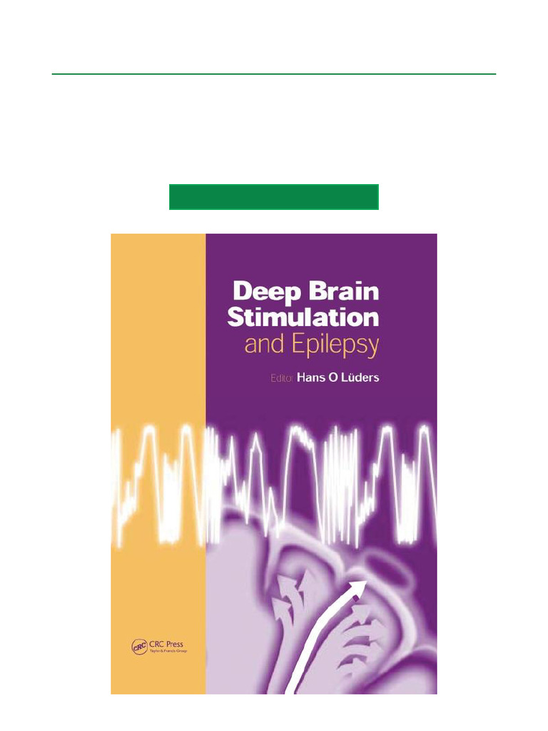 Deep Brain Stimulation and Epilepsy - 1st Edition (FULL VERSION ...
