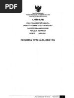 Download Permenpan No 34_2011 Ttg Pedoman Evaluasi Jabatan by Reformasi Birokrasi Indonesia SN85932695 doc pdf