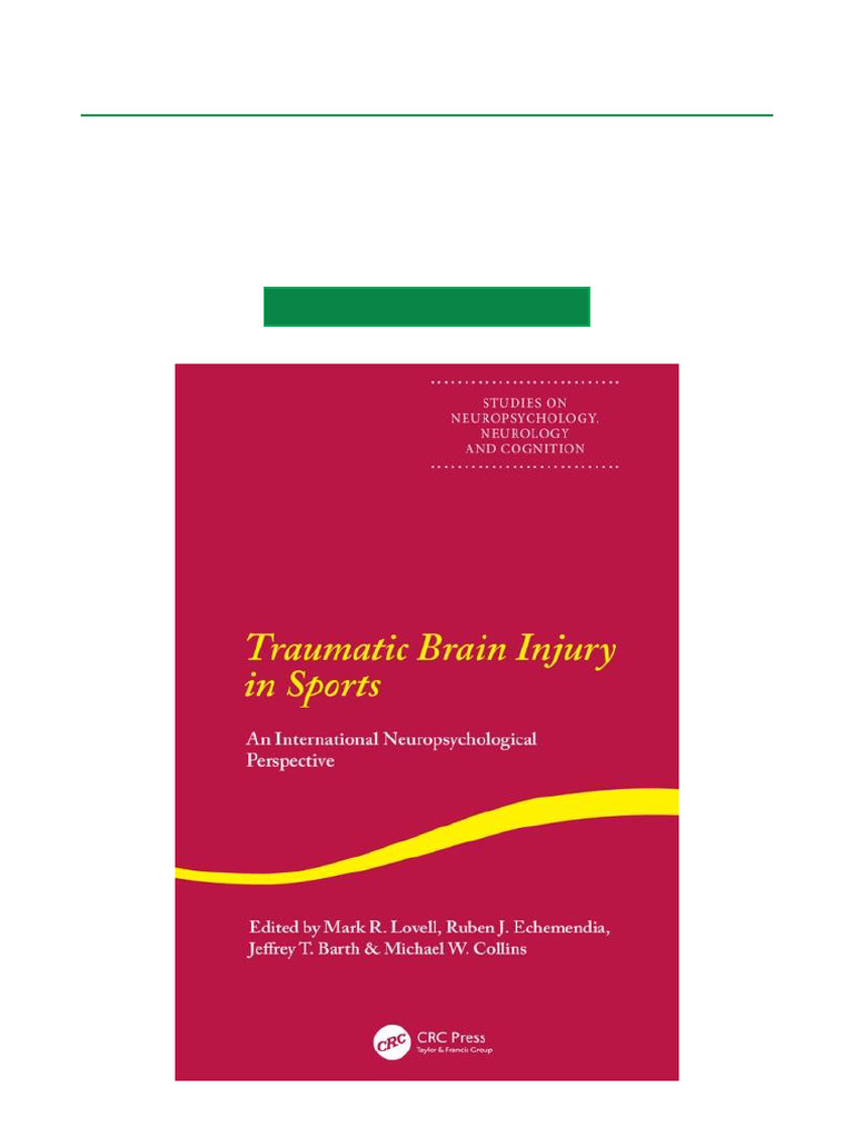 Traumatic Brain Injury in Sports 1st Edition Accessible DOCX Download ...