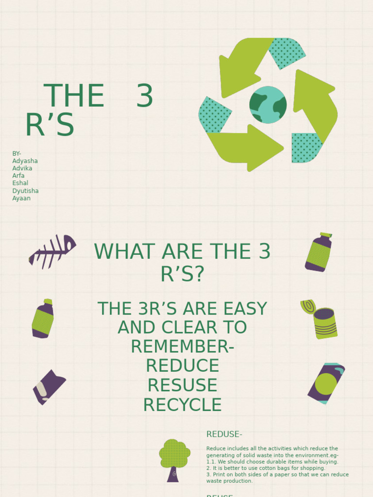 The 3 R's - Lifeskills - gr8 | PDF