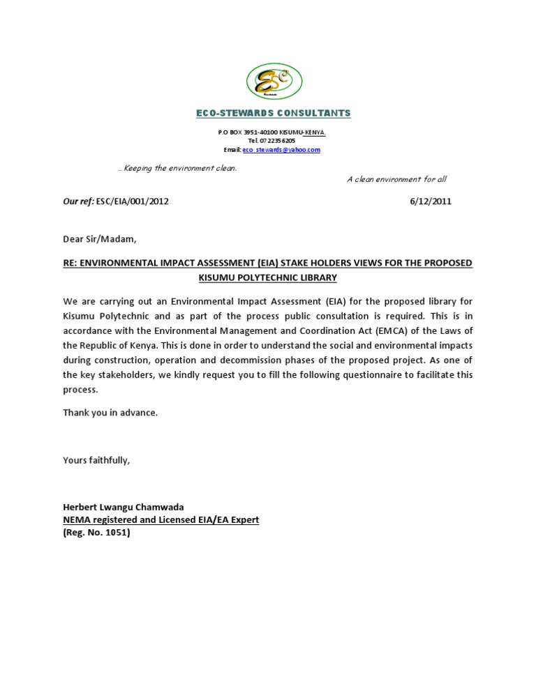 Key Informant Letter | PDF