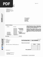 Understanding Your E*TRADE Statement | PDF | Stocks | Securities (Finance)