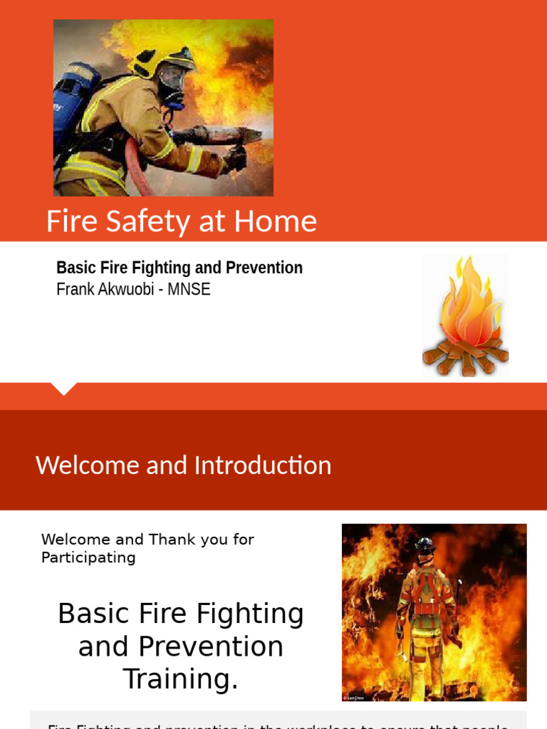 Home Fire Safety and Prevention Guide | PDF | Combustion | Fires