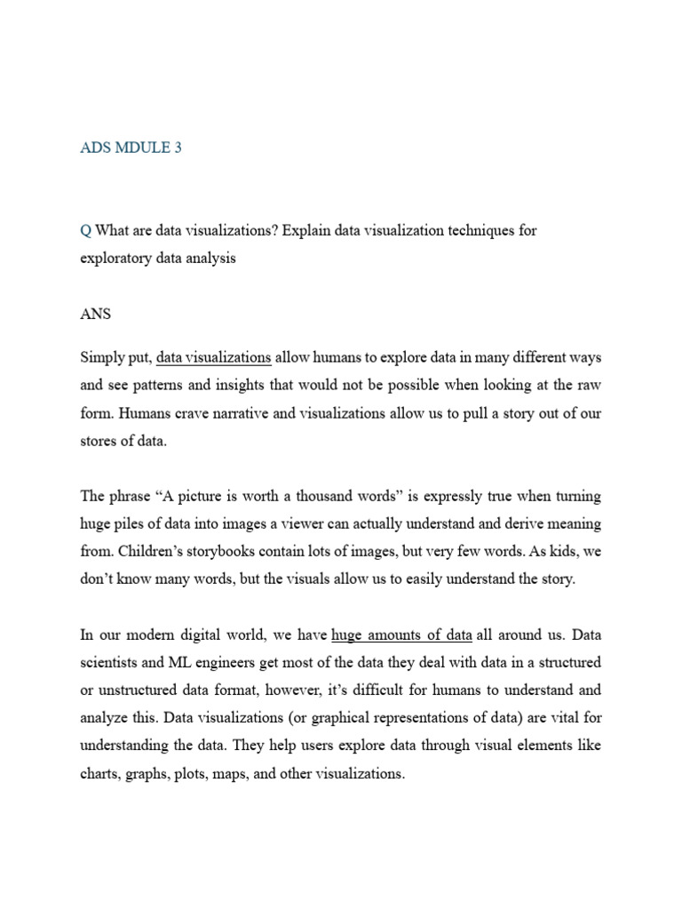 Applied - Data - Science MODULE 3 SEM 8 | PDF | Cross Validation ...