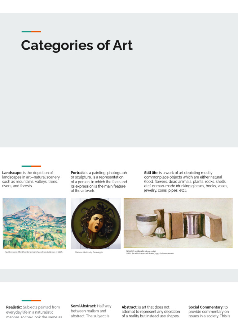 Which Category Is That? | PDF | Still Life | Visual Arts